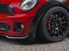 ES#4690968 - 511172833303KT - JCW Aero Trim Gloss Black Kit - With Gloss Euro Wheel Arches & Gloss JCW GP2 Diffuser - Main kit to add gloss black over the stock textured, front spoiler set, Euro wheel arches, side skirt set, JCW GP2 diffuser,  and rear bumper extension set. For the factory JCW Aero bumper kits 3/2012+, works with ES4382026 as an upgraded trim package. - ECS - MINI