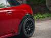 ES#4690968 - 511172833303KT - JCW Aero Trim Gloss Black Kit - With Gloss Euro Wheel Arches & Gloss JCW GP2 Diffuser - Main kit to add gloss black over the stock textured, front spoiler set, Euro wheel arches, side skirt set, JCW GP2 diffuser,  and rear bumper extension set. For the factory JCW Aero bumper kits 3/2012+, works with ES4382026 as an upgraded trim package. - ECS - MINI