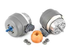 ES#3195565 - 4F0199382BLkt - Engine Mount Kit - Complete set of engine mounts and hardware to keep vibrations in check - Hamburg Tech - Audi