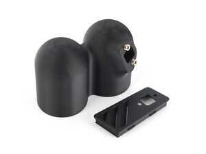ES#4464799 - 2019026A4B67DTX - CJM Dual Defrost Vent Pod - Textured - Each vent pod is crafted from 3D printed plastic to withstand cracking, fading, and warping while still giving your car a custom fit and finish. - CJM Industries - Audi