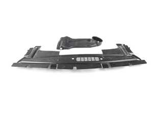 ES#4608368 - 51757201784KT - Underbody Paneling / Belly Pan W/ Grille W/Air Channel Kit - Front - Used for automatics from 1/2005 or for other models as a air channel conversion to improve the power steering fan - Genuine MINI - MINI