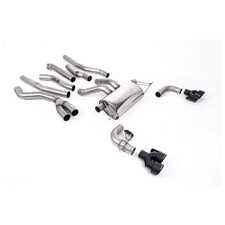 ES#4690837 - SSXBM1224-1 - Catback Exhaust - Black Tips - Milltek Sport - BMW