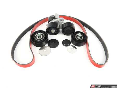ES#4636403 - 11287568247KBKT - Performance Accessory Belt Kit - Kevlar Reinforced - Utilizes high quality components and our performance Kevlar reinforced belt - Assembled By ECS - BMW