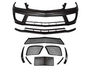 ES#4690966 - W204BSFT - W204 Black Series Designed Front Bumper Conversion Kit - Add some aggressive styling to your Mercedes-Benz W204! - Suvneer - Mercedes Benz