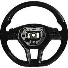 ES#4690995 - W204CFSW-A - W204 Facelift Carbon Fiber Steering Wheel - Add some modern styling to the interior of your Mercedes! - Suvneer - Mercedes Benz