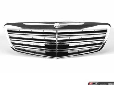 ES#4691001 - W221S63G - W221 S-Class Replacement Front Grille - Featuring Active Distronic Grille - Suvneer - Mercedes Benz