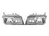 ES#2598244 - 500109500110KT - E-Code Headlamp Set - Full head lamp assemblies with one-piece glass lens - TYC - Mercedes Benz