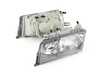 ES#2598244 - 500109500110KT - E-Code Headlamp Set - Full head lamp assemblies with one-piece glass lens - TYC - Mercedes Benz