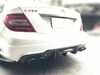 ES#4691057 - W204CFDIF2-DTM - DTM Designed W204 Facelift Carbon Fiber Diffuser - Add some aggressive styling to your Mercedes-Benz! - Suvneer - Mercedes Benz