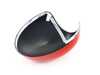 ES#4430530 - 51162754916 - JCW Style Checkered/Red Mirror Cap Covers - Set - Attaches to the front of the side mirror housing over the stock mirror cap, peel and stick - ECS - MINI