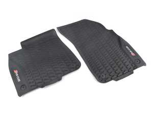 ES#4060657 - 4M8061221B041 - All Weather Mats -Front  - Designed to protect vehicle carpet from snow, sand, mud, rain and slush - Genuine Volkswagen Audi - Audi