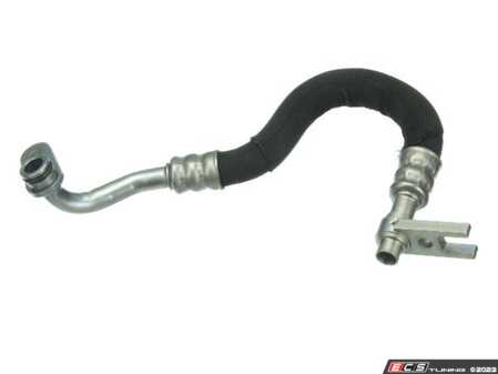 ES#4691100 - 17227560980 - Oil Cooler Return Pipe - The pipe that brings oil to the engine from the oil cooler - URO - BMW