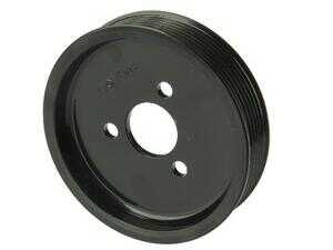 ES#4316685 - 32427516848PRM - Power Steering Pulley - 116mm. Pulley only, pump not included. Aluminum alternative for factory plastic pulley. - URO Premium - BMW