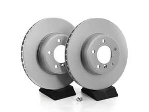 ES#4348909 - 34116864906mKT - Front Brake Rotors - Pair - High quality rotors from a brand you can trust - Meyle - BMW