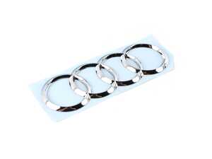 ES#3197658 - 8W68537422ZZ - Rear Emblem - Chrome - Genuine Replacement - Genuine Volkswagen Audi - Audi