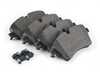 ES#4141582 - 1J0698151G - Brake Pad Set - Semi-Metallic pads that are a great solution for your daily driver - Textar - Volkswagen