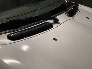 ES#4691164 - LEP-PIV-COWL-B - LEAP Pi V Cowl Scoop Painted Black - Pair  - Molded cowl scoops to increase air flow into the air filter/cabin, Reverse vent as vented part faces windshield. - LEAP - MINI