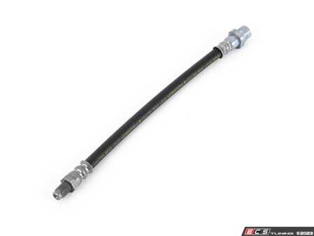 ES#4066873 - 19036613 - Rear Brake Hose - Priced Each - Hose located from hard line attached to body to rear caliper - Corteco - BMW