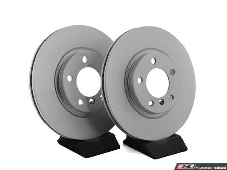 ES#4668593 - 34119811538-P - Front V5 Plain Brake Rotors - Set (307x24) - Precision manufactured and featuring a GeoSpec corrosion-resistant coating - ECS - MINI