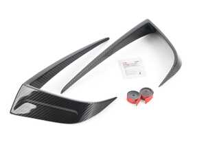 ES#4689896 - TEV2010 - VRS MODEL Y ADD-ON-AERO BUMPER BLARES CARBON FIBER PP 2X2 GLOSSY - Vorsteiner - 