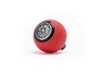 ES#4691233 - GS2-R8-SRC - Rosso Centaurus Air Leather Shift Knob With Black Anodized Stem - V2 - Weighing in at approximately 205 grams the added inertial mass makes the shifting effort substantially less - Black Forest Industries - Audi