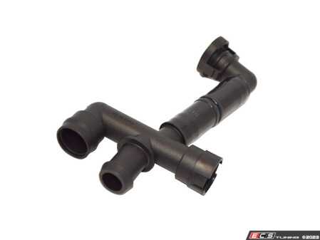 ES#4691254 - 078103227 - Breather Hose - Priced Each - F shape hose that connects to the PCV and valve cover - Hamburg Tech - Volkswagen