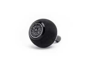 ES#4691266 - GS2-R8-SU - Black Alcantara Shift Knob With Black Anodized Stem - Weighing in at approximately 205 grams the added inertial mass makes the shifting effort substantially less - Black Forest Industries - Audi