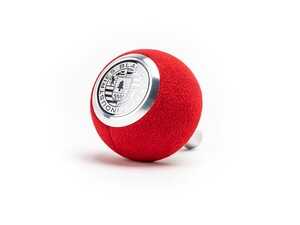 ES#4691267 - GS2-R8-RU - Red Alcantara Shift Knob - V2 - Weighing in at approximately 205 grams the added inertial mass makes the shifting effort substantially less - Black Forest Industries - Audi