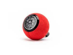 ES#4691271 - GS2-R8-SRU - Red Alcantara Shift Knob With Black Anodized Stem - V2 - Weighing in at approximately 205 grams the added inertial mass makes the shifting effort substantially less - Black Forest Industries - Audi