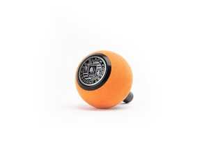ES#4691282 - GS2-R8-SUO - Orange Alcantara Shift Knob With Black Anodized Stem - V2 - Weighing in at approximately 205 grams the added inertial mass makes the shifting effort substantially less - Black Forest Industries - Audi