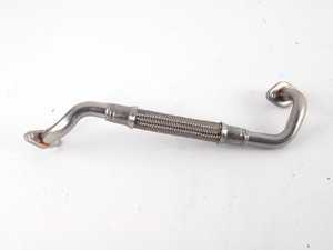 ES#281235 - 06F145735D - Turbo Oil Line - Return - Oil line between your turbo and oil pan - Genuine Volkswagen Audi - Audi Volkswagen