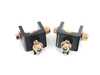 ES#4674527 - 008549LA01 - E36 Billet Sway Bar End Link Bracket Set - Rear  - Black anodized billet sway bar end links to replace your flimsy and corroded factory units. Removable hardware for a lifetime serviceable component! - ECS - BMW