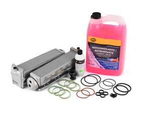 ES#4475579 - 06e145621sKT - Supercharger Intercooler Kit - Everything needed to replace failed heat exchangers. - Assembled By ECS - Audi