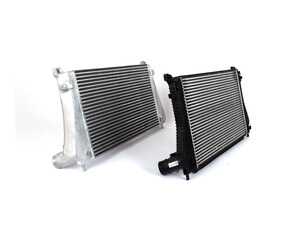 ES#4690715 - 015120la01KT - MQB Cast Aluminum Intercooler Upgrade - Bolt on up to +37 WHP / +5 WTQ and drop inlet temps with our In-House Engineered OE-Location Intercooler Upgrade! - ECS - Audi Volkswagen
