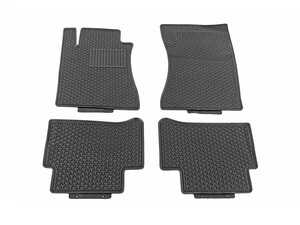 ES#4696135 - 67812049 - All Weather Floor Mat Set - Black - Featuring VAICO Front & Rear Rubber Floor Mats - Vaico - Mercedes Benz