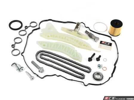 ES#4487374 - 11314609483KT8 - Timing Chain Kit - Ultimate Without Oil  - Needed to replace the timing chain in your MINI with Oil Service kit & Valve cover gasket. Does Not Include Oil Itself. - Assembled By ECS - MINI