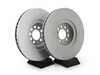 ES#4668203 - 8N0615301B-P - Front V5 Plain Brake Rotors - Set (334x32) - Precision manufactured and featuring a GeoSpec corrosion-resistant coating - ECS - Audi Volkswagen