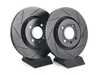 ES#4668326 - 535615301-S - Front V5 Slotted Brake Rotors - Set (280x22) - Precision manufactured for consistent stopping power during high performance driving. Featuring a matte black zinc coating for corrosion protection. - ECS - Volkswagen