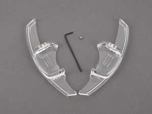 ES#4668797 - AGT004C - Paddle Shifter Extensions - Clear - Futuristic see-through design to add style and utility to your performance vehicle. - LEYO - Volkswagen