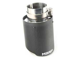 ES#4690454 - T5176CF - Carbon Fiber Exhaust Tip - Priced Each - Replacement carbon fiber tips for ES4508295 - MBRP - Audi Volkswagen