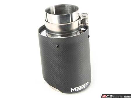 ES#4690454 - T5176CF - Carbon Fiber Exhaust Tip - Priced Each - Replacement carbon fiber tips for ES4508295 - MBRP - Audi Volkswagen
