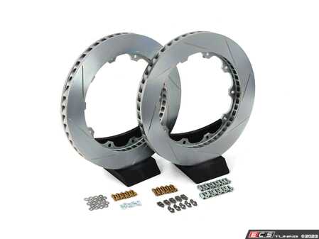 ES#4145144 - D230-0461 - 2-Piece Brake Disc Re-Ring Kit - Slotted - 380X32 Dinan BBK - Replacement rotor set for Dinan/Brembo rear brake conversion. - Dinan - BMW