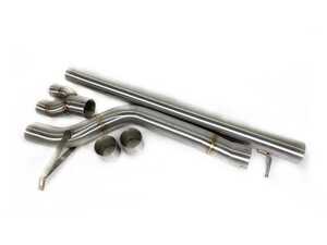 ES#4696213 - S55TRK-D-B - S55 Track Exhaust - Dual Tips - Stealth Black - SS304 stainless steel setup for your S55, with extreme exhaust sound. - ARM Motorsports - BMW