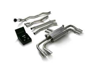 ES#4696217 - PE3T1-QS30C - Porsche Cayenne Valvetronic Exhaust System - 2018-2023 Porsche Cayenne 3.0 V6 Turbo - Armytrix - Porsche