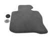 ES#2767489 - 51477335861 - Floor Mat Velours Driver Side - Anthracite - F32 F33 - The driver side floor mat gets most of the foot traffic, especially in a manual. Refresh your interior with a new driver side mat to give that fresh feeling and revitalize the cushion in the floor mat that has been worn out over the years. - Genuine BMW - BMW