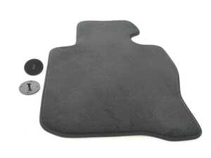 ES#2767489 - 51477335861 - Floor Mat Velours Driver Side - Anthracite - F32 F33 - The driver side floor mat gets most of the foot traffic, especially in a manual. Refresh your interior with a new driver side mat to give that fresh feeling and revitalize the cushion in the floor mat that has been worn out over the years. - Genuine BMW - BMW