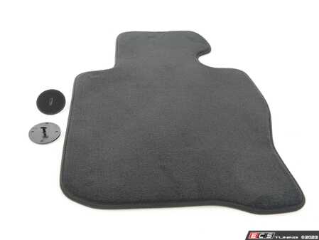 ES#2767489 - 51477335861 - Floor Mat Velours Driver Side - Anthracite - F32 F33 - The driver side floor mat gets most of the foot traffic, especially in a manual. Refresh your interior with a new driver side mat to give that fresh feeling and revitalize the cushion in the floor mat that has been worn out over the years. - Genuine BMW - BMW