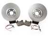 ES#4643097 - 34116860912ktKT1 - OE Front Brake Service Kit - OE brake service kit with pads, rotors, and wear sensors. - Genuine BMW - BMW