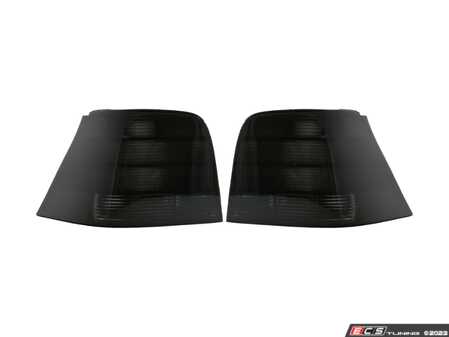 ES#4698364 - 441-1981P-B-S - OE Style Smoked Tail Light - Pair - Factory style lenses but dark smoked in color - Depo - Volkswagen
