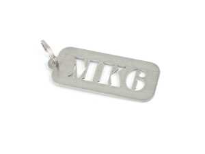 ES#4464938 - 2021096-key6 - MK6 - Keychain - Laser cut .060 stainless keychain. Comes with a stainless split ring. - CJM Industries - Volkswagen